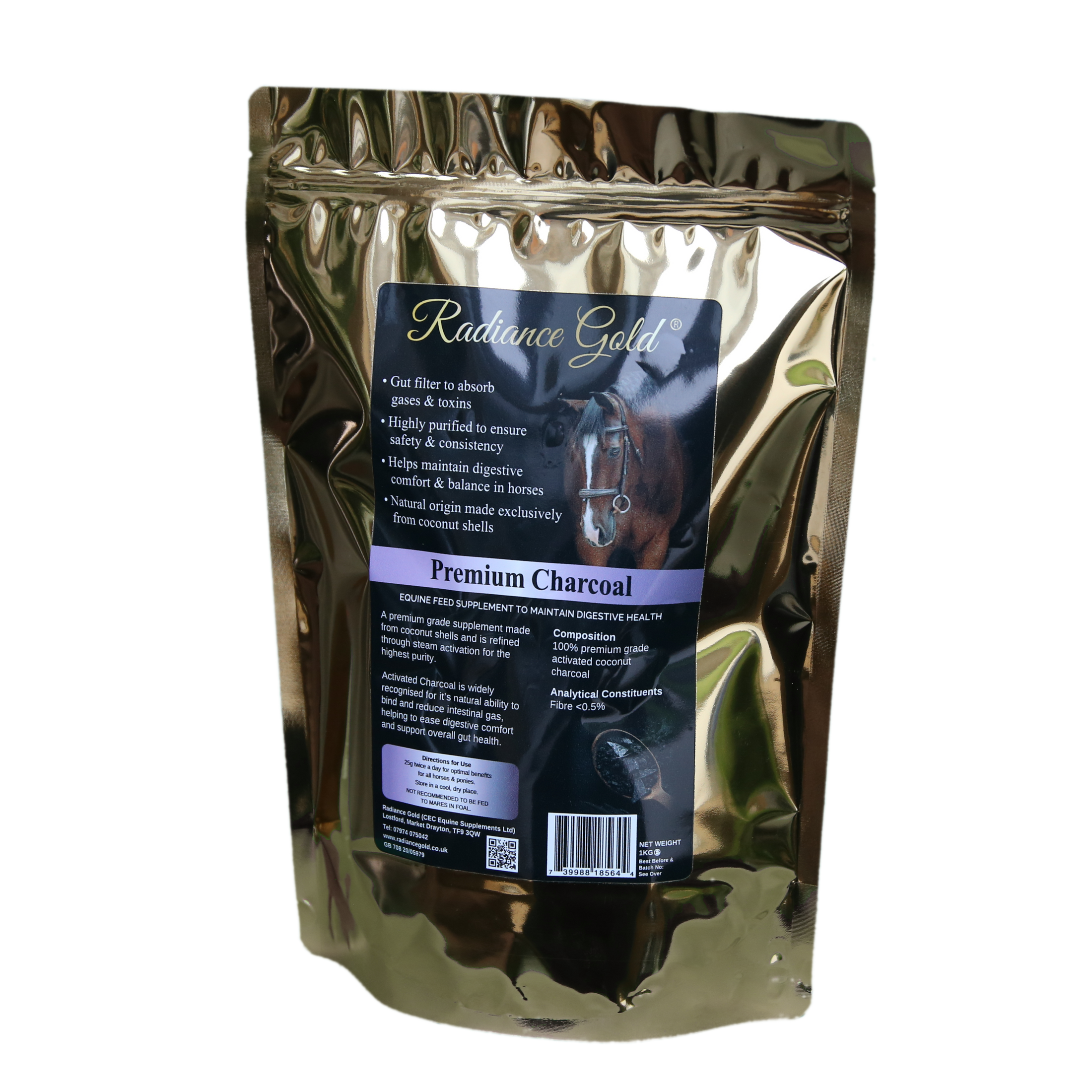 Radiance Gold Premium Charcoal